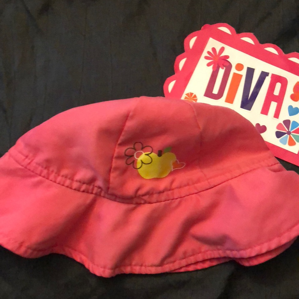☠️5/$20☠️BABYS | BEACH PINK SUN COVER HAT
